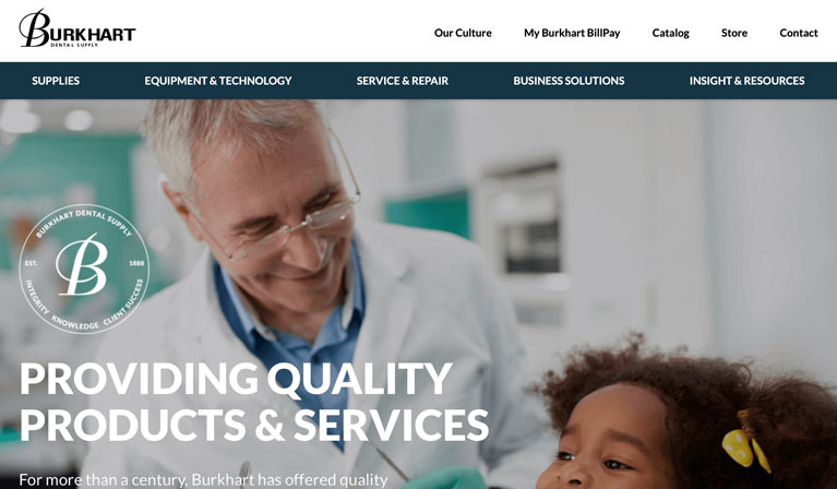 Equipment supplies and Hardware of burkhart Dental Supplies