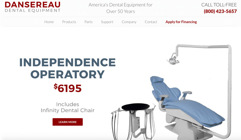 Equipment supplies and Hardware of Dansereau Dental Equipement